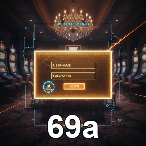 Ilustração de Acesse serviços VIP com a 69a: login rápido e seguro